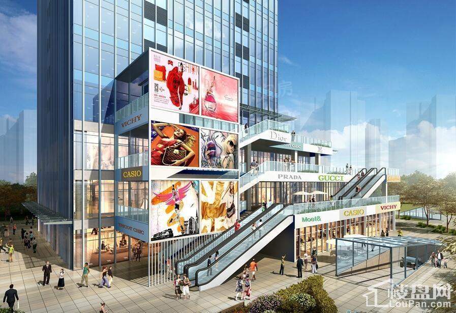 金丰广场【现房甲级写字楼和商铺】效果图