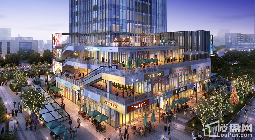 金丰广场【现房甲级写字楼和商铺】效果图