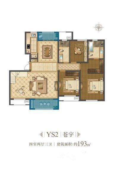 洋房顶跃户型