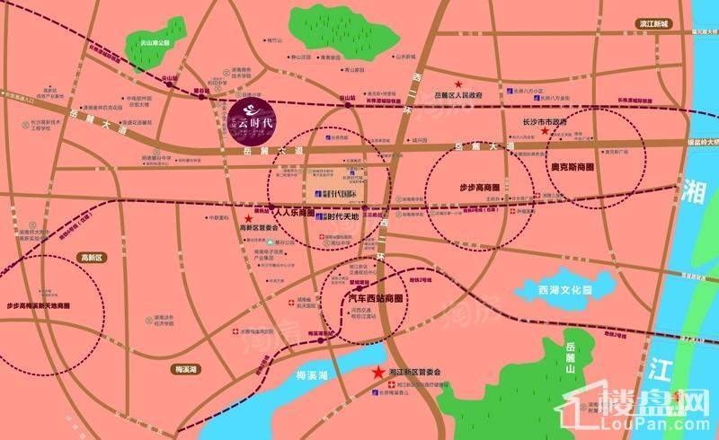 长房云时代位置图