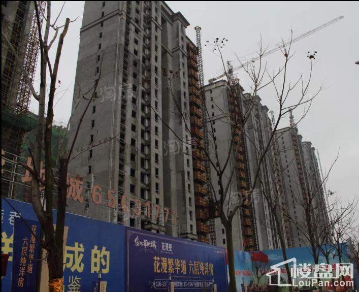 信地华地城实景图