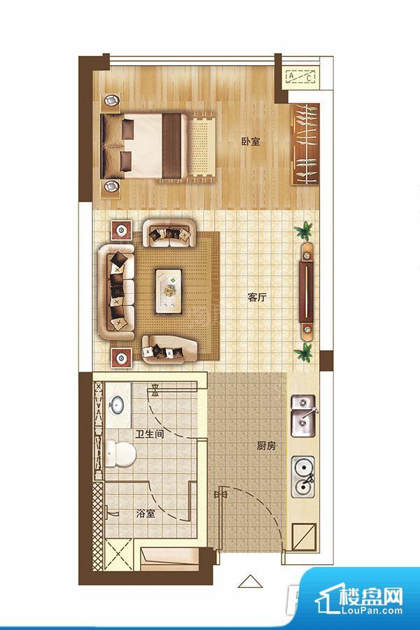 中海联·智汇城商用实景图