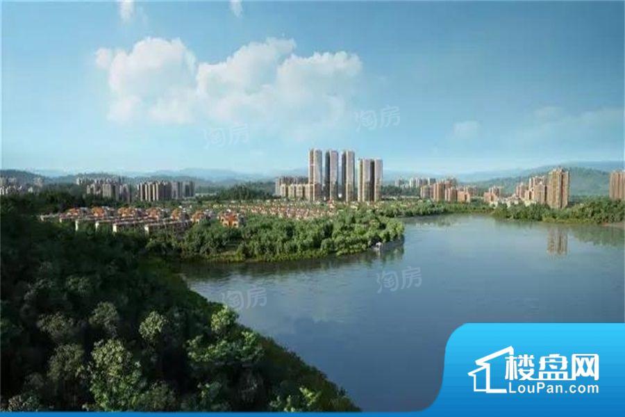 东方文德森岛湖效果图