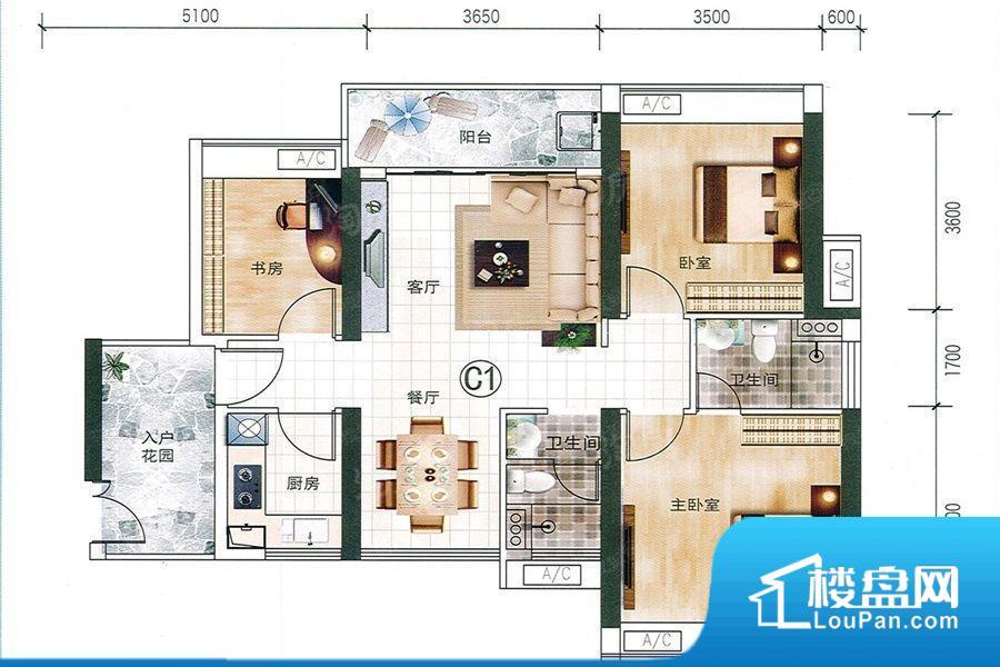 东方文德森岛湖实景图