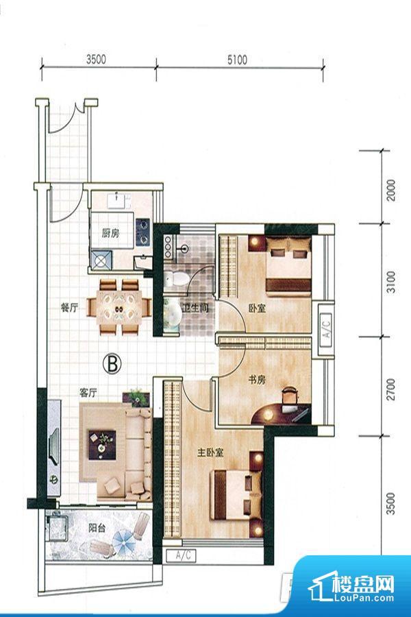 东方文德森岛湖实景图
