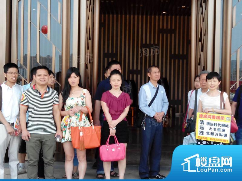 清远时代倾城实景图