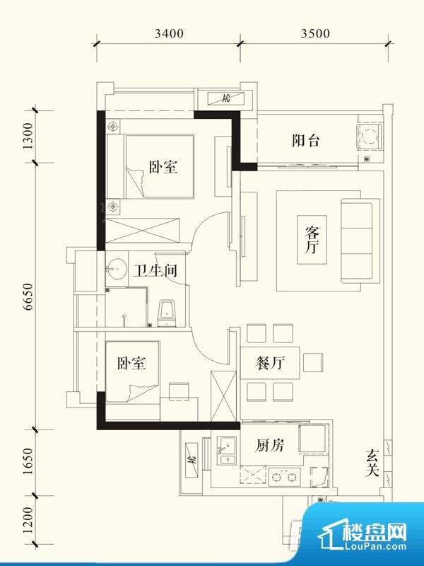 时代花城实景图