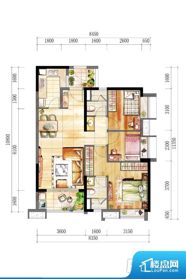 时代春树里实景图