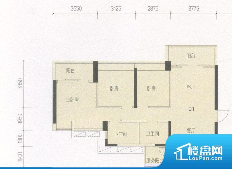 合景泷景(公寓)实景图