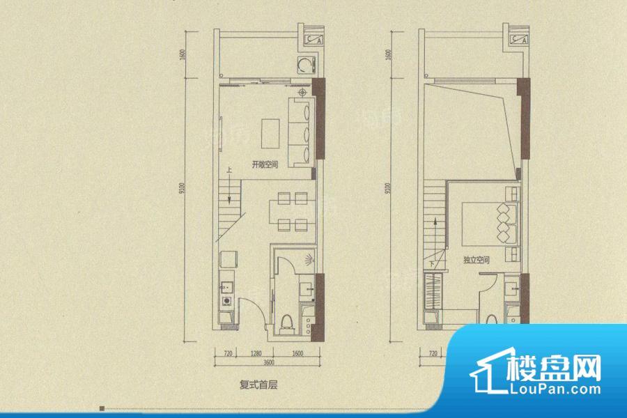富凯星堤商用实景图