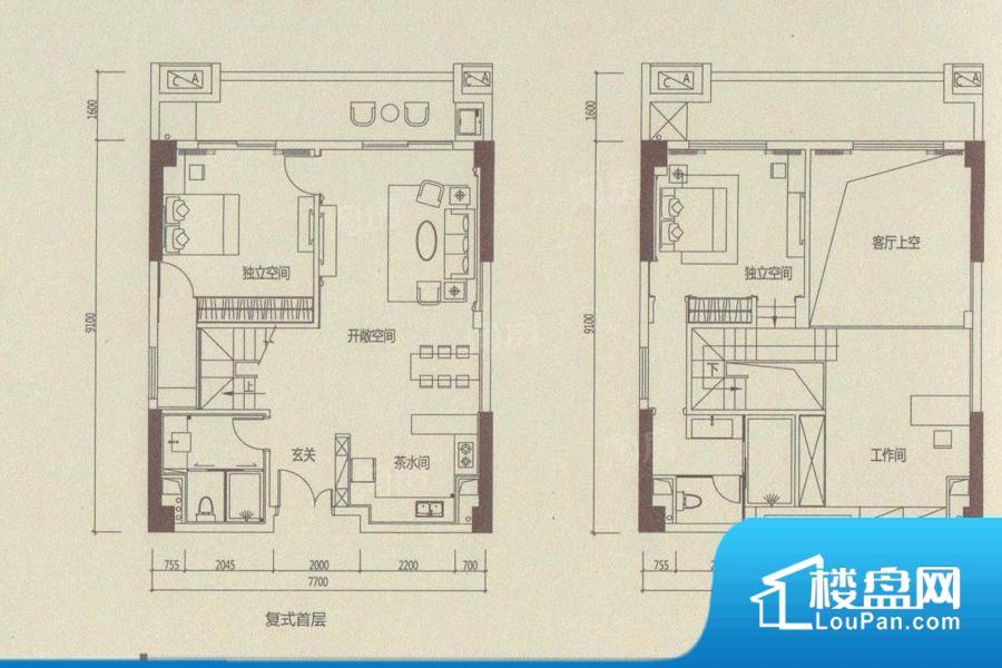 富凯星堤商用实景图