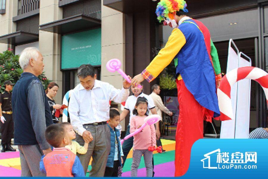 时代水岸实景图