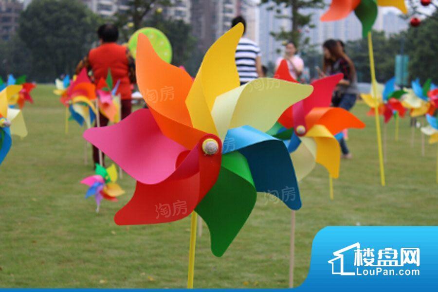 时代水岸实景图