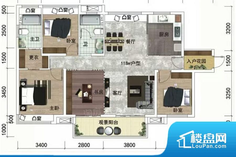 绿地越秀海玥实景图