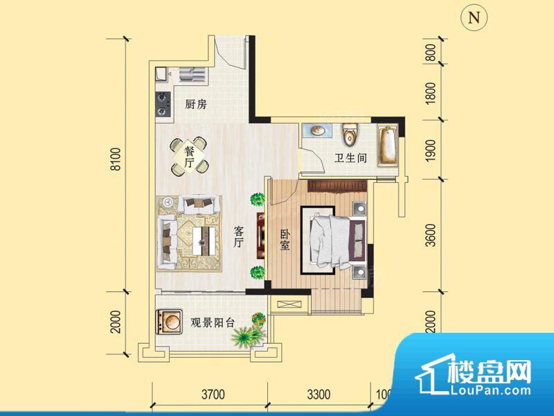 冠永凤凰城实景图