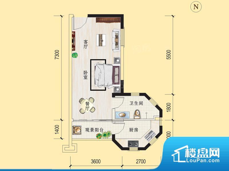 冠永凤凰城实景图