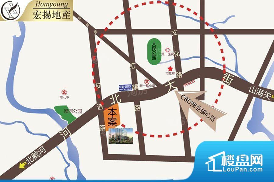 宏扬铂郡效果图