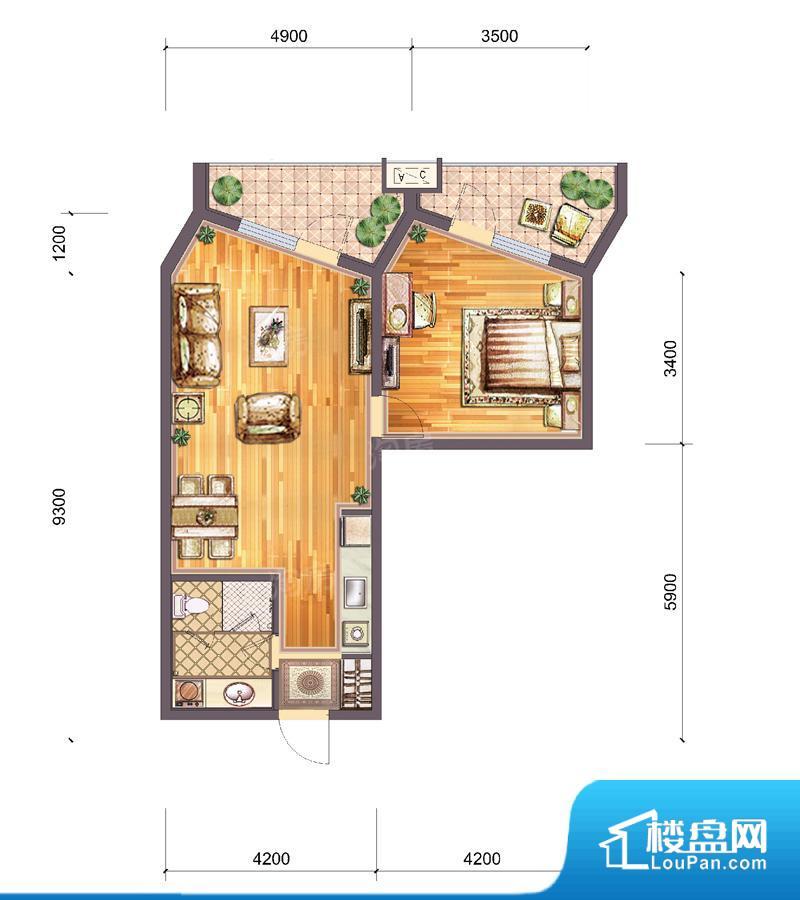 蔚蓝海岸..实景图