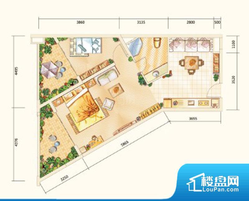 荣盛汤泉首岭实景图