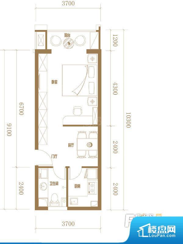 兴龙银座实景图
