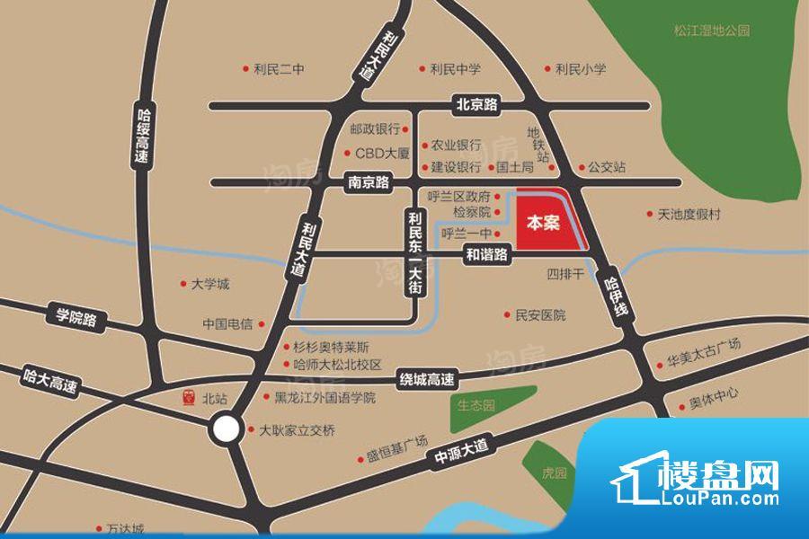 颐品雅居位置图