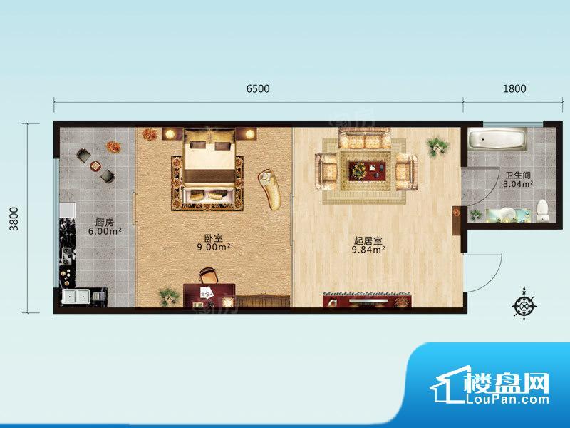 财智公馆实景图