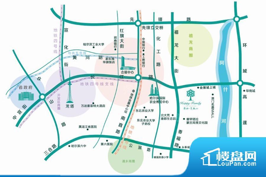 新松·茂樾山位置图