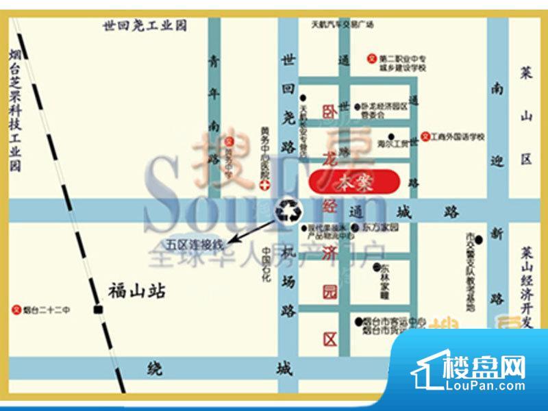 星尚花园酒店位置图