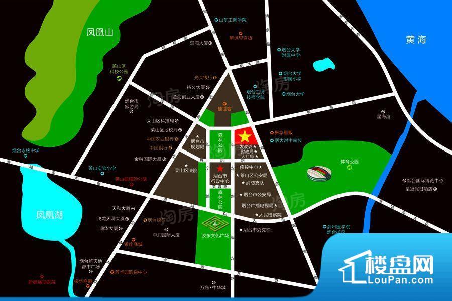 长安1号中央广场效果图