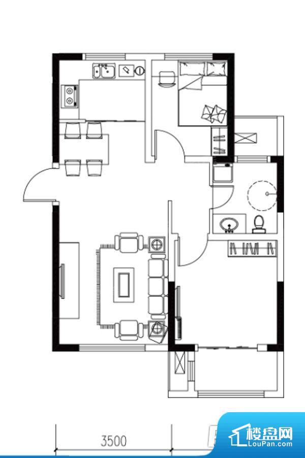 建城丽都实景图