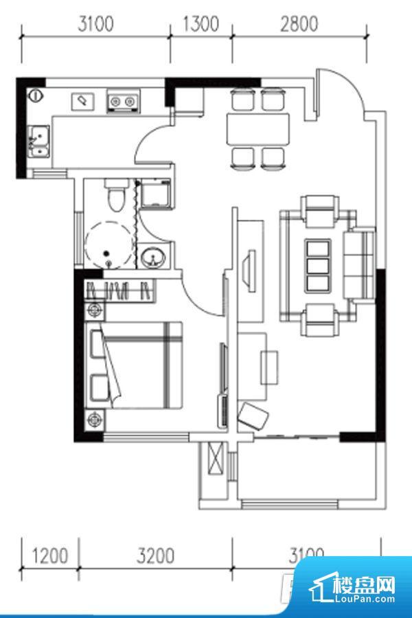 建城丽都实景图