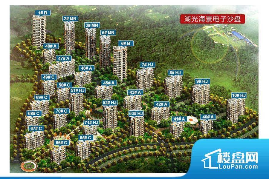 湖光海景B区效果图