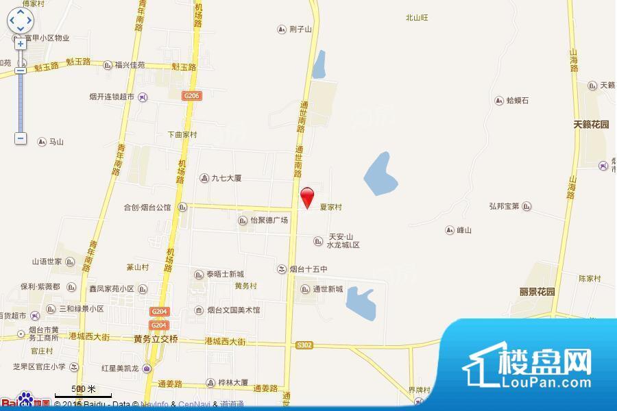 山水龙城蝶苑效果图