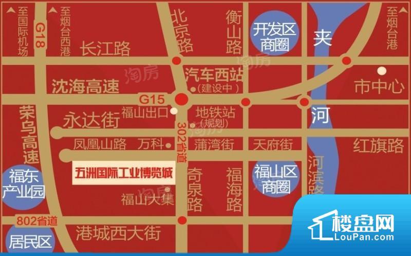 烟台五洲国际商贸城效果图