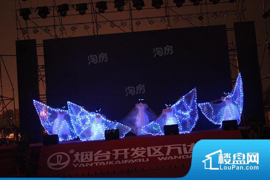 烟台万达广场实景图