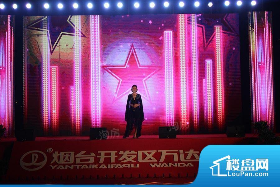 烟台万达广场实景图