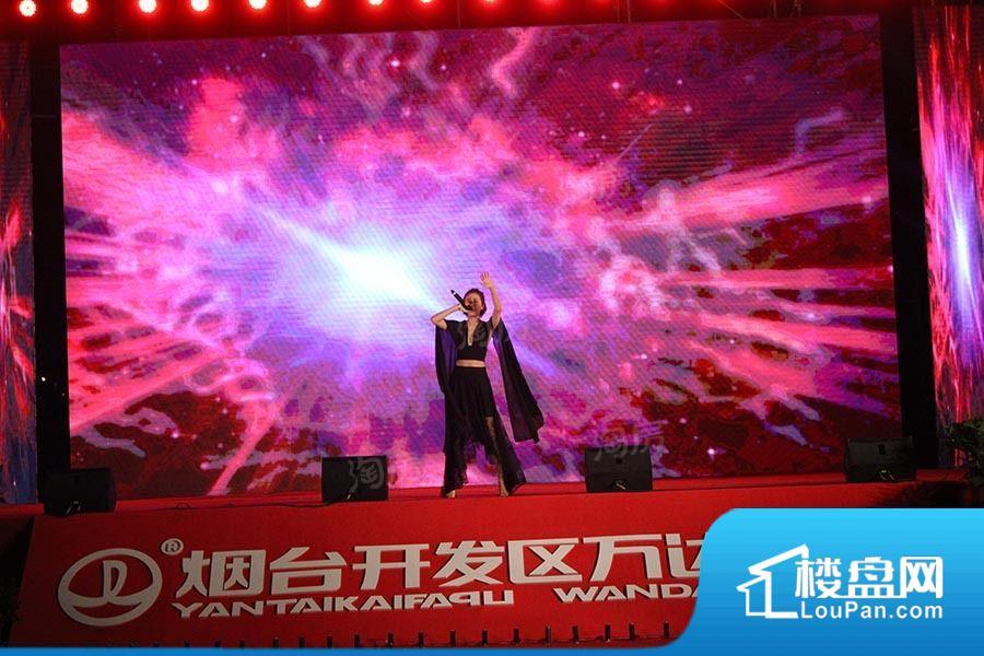 烟台万达广场实景图