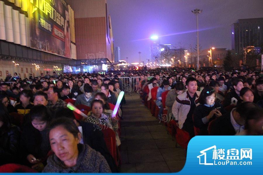 烟台万达广场实景图