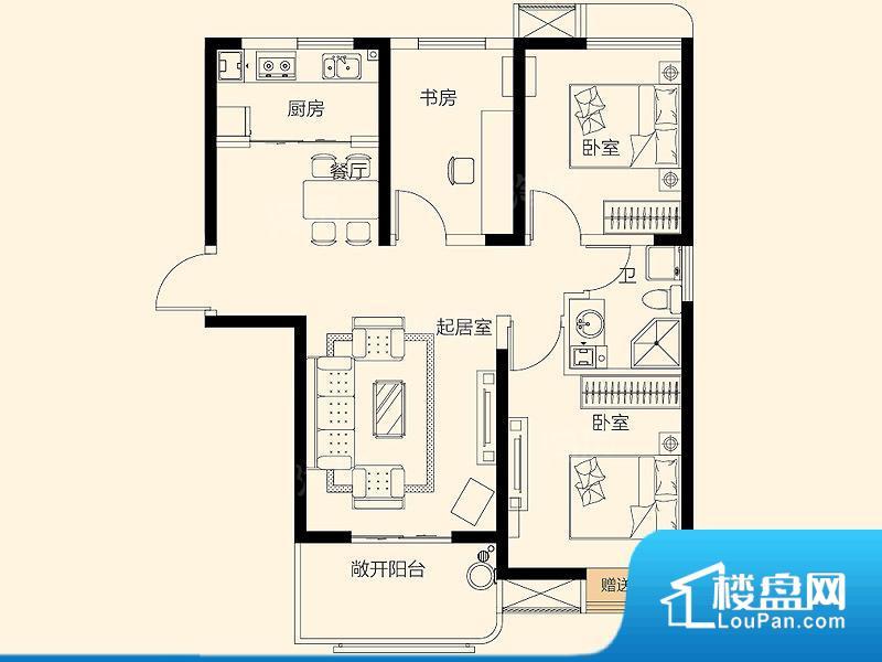 烟台星颐广场实景图