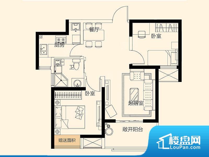烟台星颐广场实景图