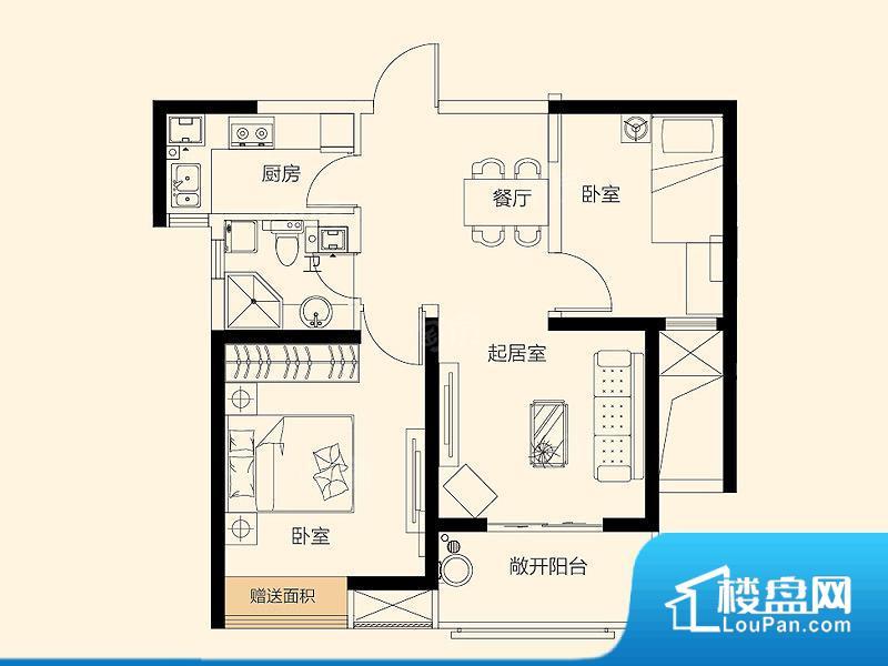烟台星颐广场实景图
