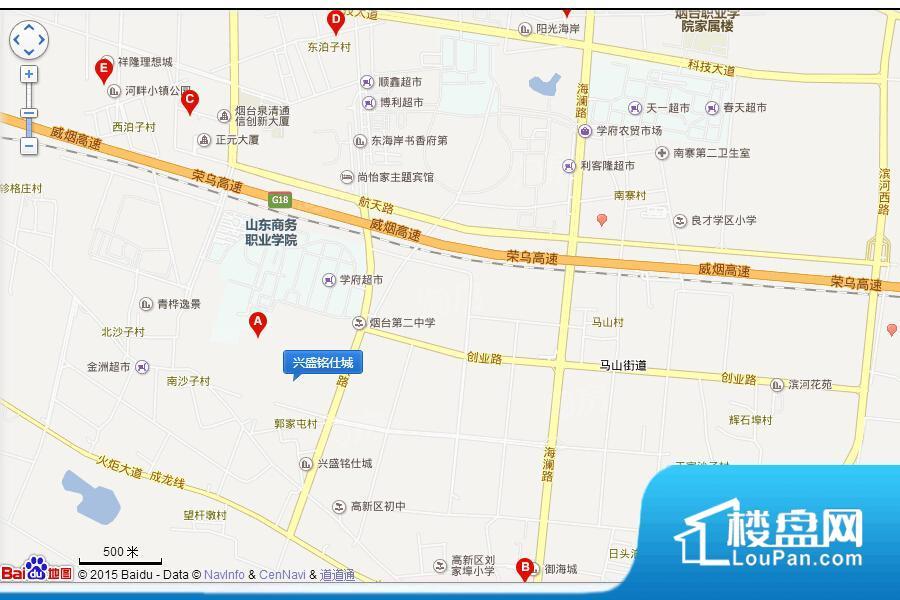 兴盛铭仕城效果图