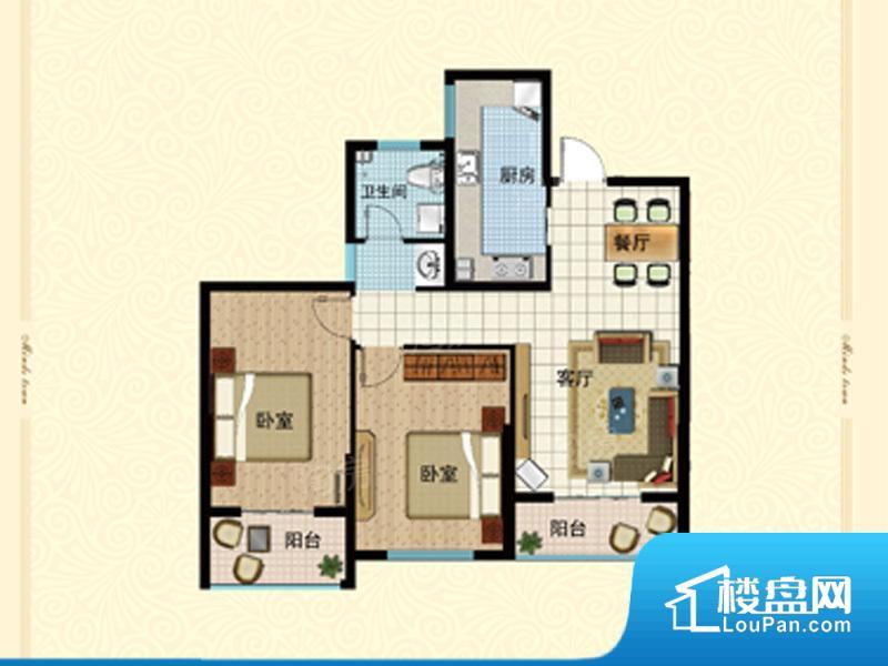 兴盛铭仕城实景图