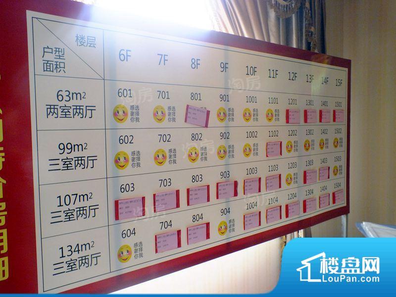 蓝天城市广场实景图