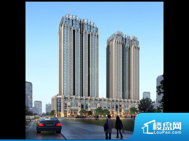 蓝天城市广场效果图