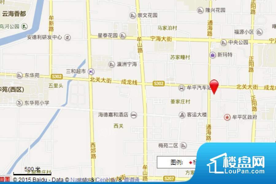 蓝天城市广场效果图