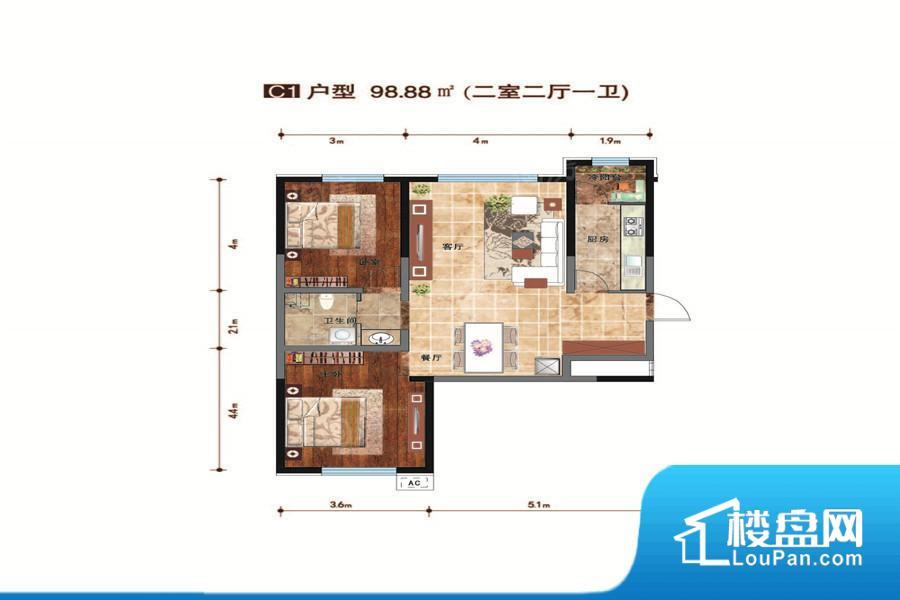 金亿源上北阳光实景图