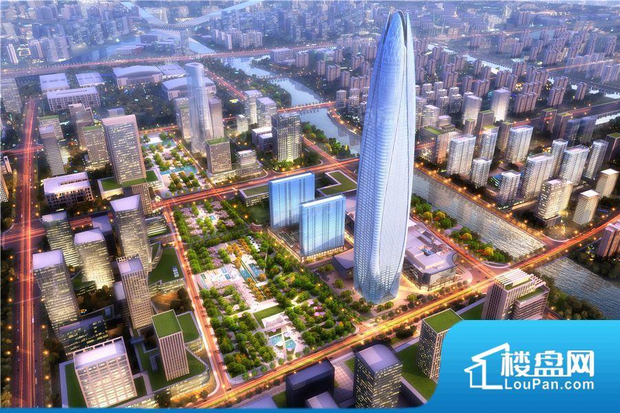 绿城宁波中心蘭轩效果图