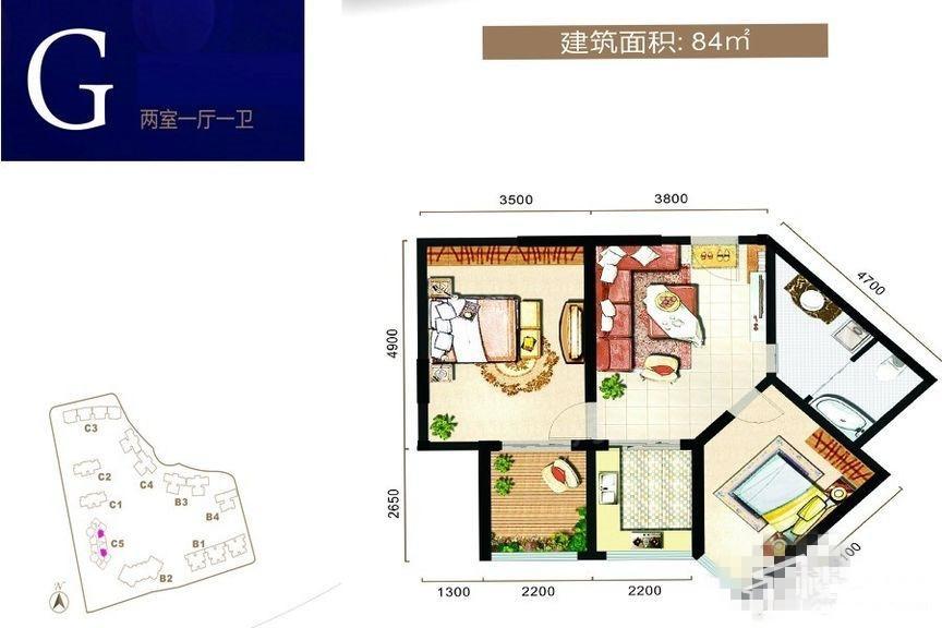 C5号楼G户型