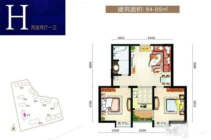 C5号楼H户型